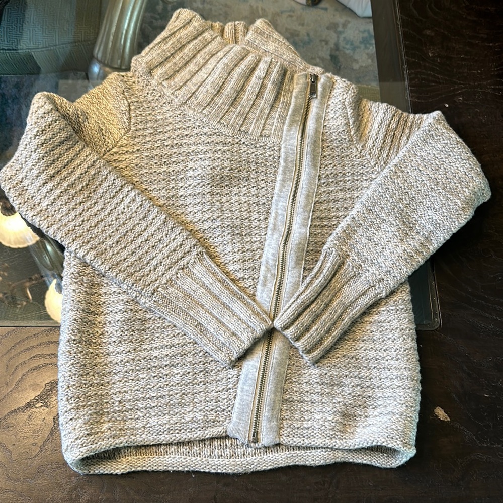 Athleta Zip Up Sweater